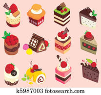 Essen Kuchen Vektoren | 1000+ Essen Kuchen Clip Art | Fotosearch