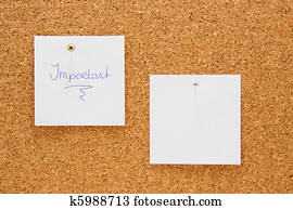 memo board with message