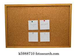 memo board with message