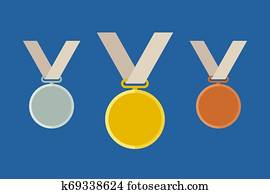 Olympic Medal Photos | Our Top 1000+ Olympic Medal Images | Fotosearch