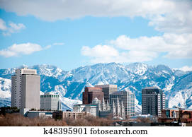 Salt Lake City Skyline