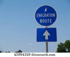 Blue Hurricane Evacuation Route Sig Blue Hurricane Evacuation Route Sig