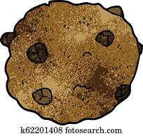 Chocolate Chip Cookie Clip Art Vectors | Our Top 1000+ Chocolate Chip