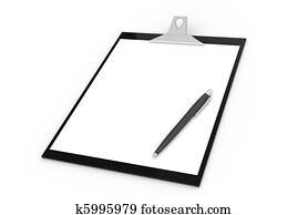 Clipboard with Pen 