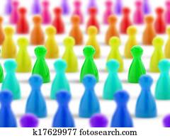 multikulturell, gemeinschaft