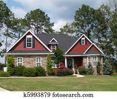 Two Story Residential Home Two Story Residential Home