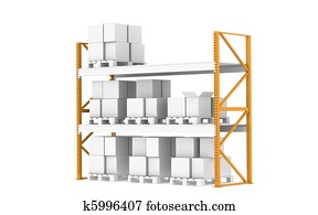 Warehouse shelves Warehouse shelves