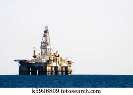ים, שמן ציוד, לקדוח פלטפורמה