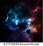Galaxy background Galaxy background
