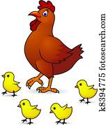 mutter, henne, und, baby