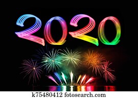 New Year's Eve 2020 with Fireworks New Year's Eve 2020 with Fireworks