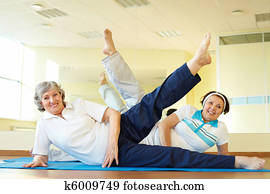 Stretching exercise Stretching exercise