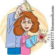 Young couple with baby Young couple with baby