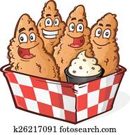 התמחרויות של עוף, ציור היתולי