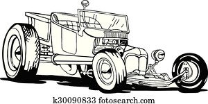 מוט חם, t-bucket