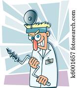 משוגע, רופא שניים