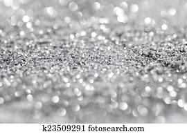 Abstract winter silver shiny magic background