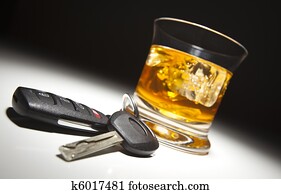 Alcoholic Drink and Car Keys Alcoholic Drink and Car Keys