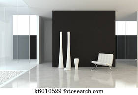 interior design modern B&W interior design modern B&W