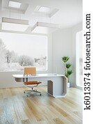 interior design of modern office