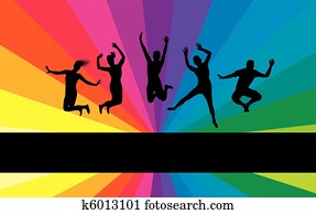 people jumping people jumping