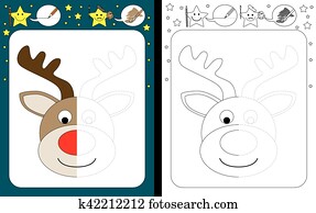 Rudolph Clip Art Vectors | Our Top 1000+ Rudolph EPS Images | Fotosearch