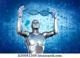 Robot and DNA Robot and DNA