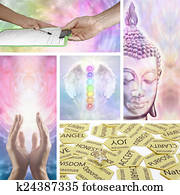 Holistic Healing Therapy Collage   