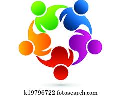 שיתוף פעולה, קשירת קשרים, לוגו