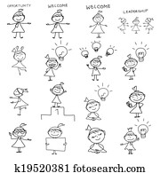 hand drawing cartoon concept happy business woman hand drawing cartoon concept happy business woman