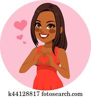 Heart Shape Woman Heart Shape Woman