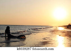 Mermaid Sunset Mermaid Sunset