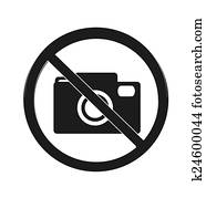 No photography sign No photography sign