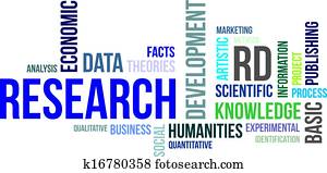 palabra, nube, -, investigación