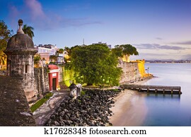 san juan, porto rico, costa