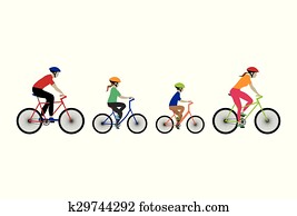 아버지, 어머니, 와..., 키드 구두, biking.