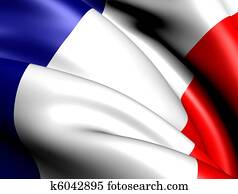 フランス 国旗 イラスト K Fotosearch