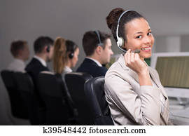 Call center agent Call center agent