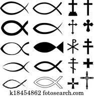 christliche, symbole