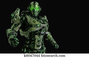 Robot soldier Robot soldier