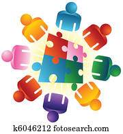 roundtable, 難題, 解決, 隊