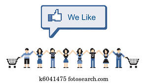 sociaal, media, marketing