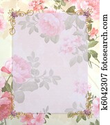 הזמנה של חתונה, ורדים ורודים