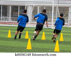 Soccer training Soccer training