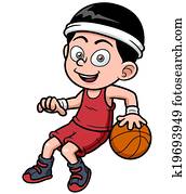 Cartoon Basketball Player Clip Art Vectors | Our Top 1000+ Cartoon