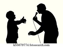 Male singer and his longtime fan