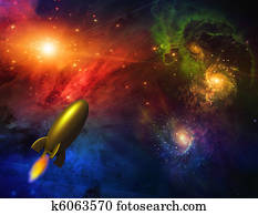 Ship in space Ship in space