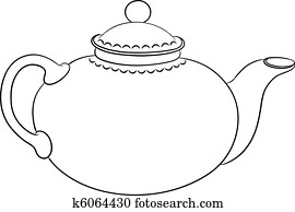 Teapot, contour Teapot, contour