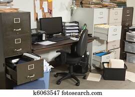 Very Messy Office Very Messy Office