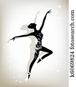 רקדן של בלט, ל, שלך, עצב